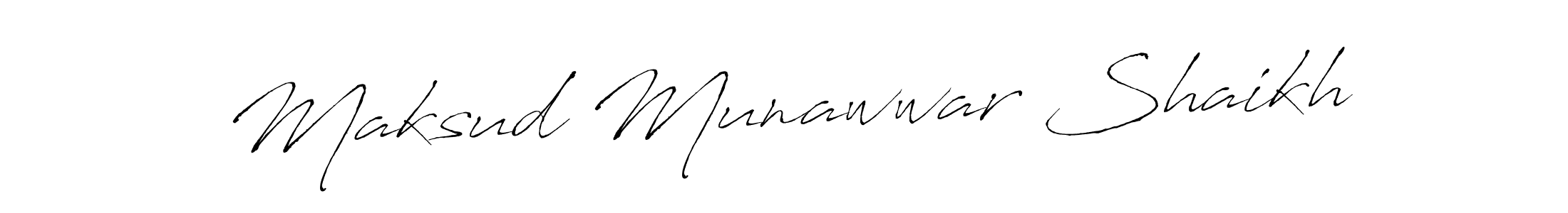 See photos of Maksud Munawwar Shaikh official signature by Spectra . Check more albums & portfolios. Read reviews & check more about Antro_Vectra font. Maksud Munawwar Shaikh signature style 6 images and pictures png