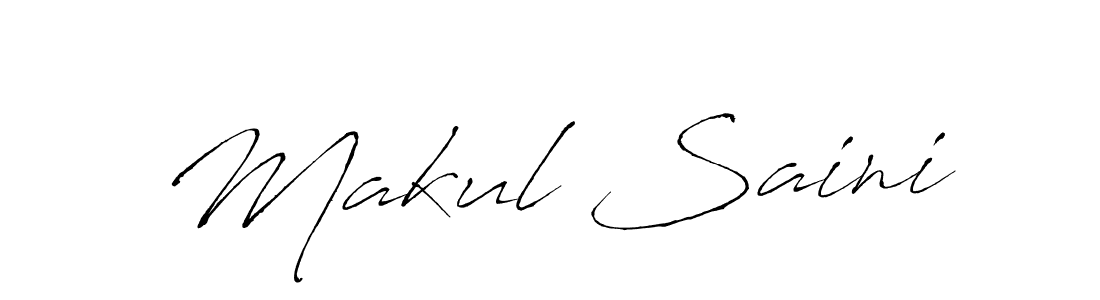 Best and Professional Signature Style for Makul Saini. Antro_Vectra Best Signature Style Collection. Makul Saini signature style 6 images and pictures png