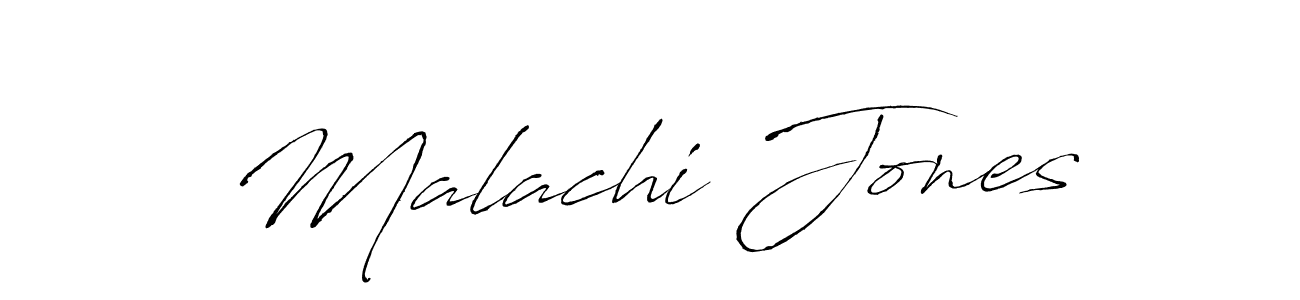 Use a signature maker to create a handwritten signature online. With this signature software, you can design (Antro_Vectra) your own signature for name Malachi Jones. Malachi Jones signature style 6 images and pictures png