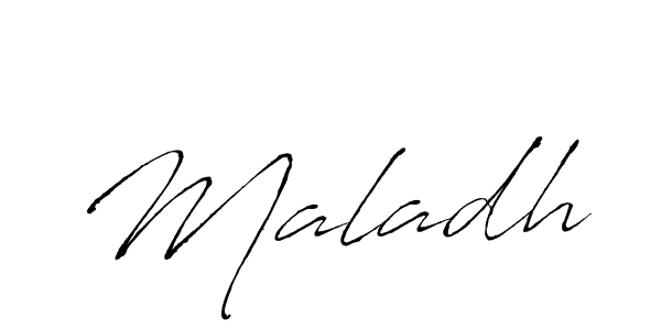 Best and Professional Signature Style for Maladh. Antro_Vectra Best Signature Style Collection. Maladh signature style 6 images and pictures png