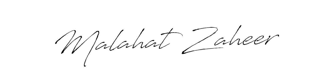 How to make Malahat Zaheer signature? Antro_Vectra is a professional autograph style. Create handwritten signature for Malahat Zaheer name. Malahat Zaheer signature style 6 images and pictures png