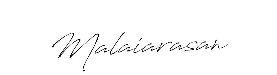 How to make Malaiarasan name signature. Use Antro_Vectra style for creating short signs online. This is the latest handwritten sign. Malaiarasan signature style 6 images and pictures png