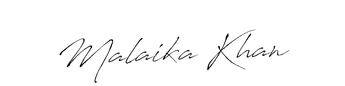 The best way (Antro_Vectra) to make a short signature is to pick only two or three words in your name. The name Malaika Khan include a total of six letters. For converting this name. Malaika Khan signature style 6 images and pictures png