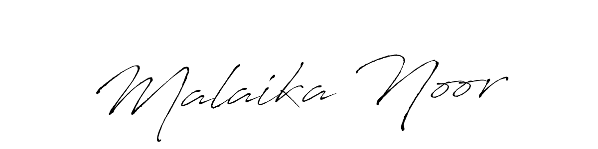 Create a beautiful signature design for name Malaika Noor. With this signature (Antro_Vectra) fonts, you can make a handwritten signature for free. Malaika Noor signature style 6 images and pictures png