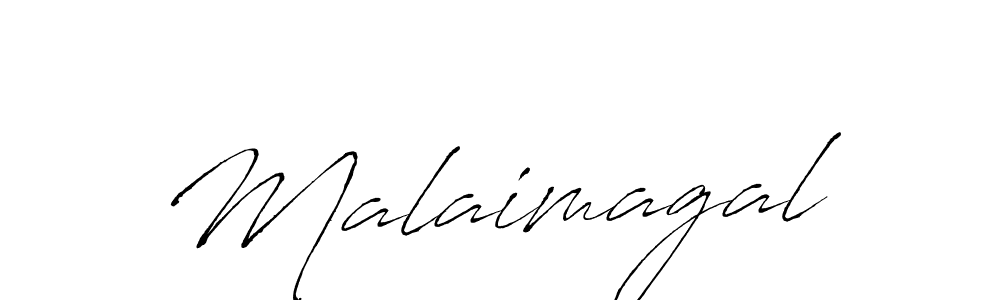 Create a beautiful signature design for name Malaimagal. With this signature (Antro_Vectra) fonts, you can make a handwritten signature for free. Malaimagal signature style 6 images and pictures png