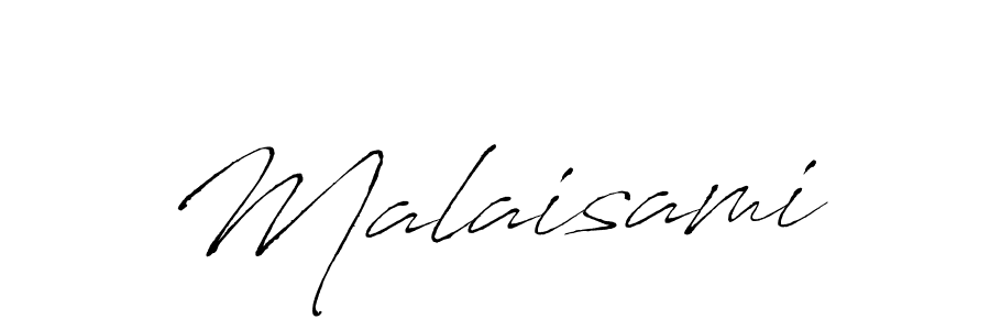 The best way (Antro_Vectra) to make a short signature is to pick only two or three words in your name. The name Malaisami include a total of six letters. For converting this name. Malaisami signature style 6 images and pictures png