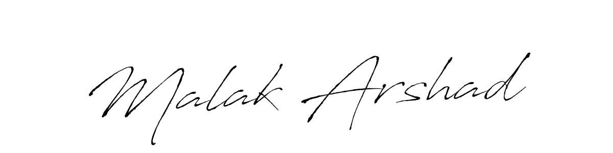 The best way (Antro_Vectra) to make a short signature is to pick only two or three words in your name. The name Malak Arshad include a total of six letters. For converting this name. Malak Arshad signature style 6 images and pictures png