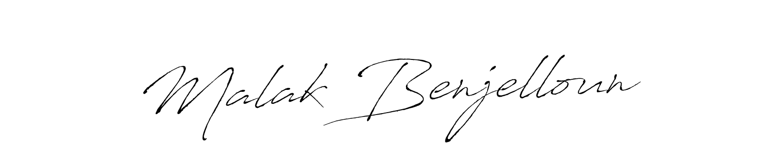 if you are searching for the best signature style for your name Malak Benjelloun. so please give up your signature search. here we have designed multiple signature styles  using Antro_Vectra. Malak Benjelloun signature style 6 images and pictures png