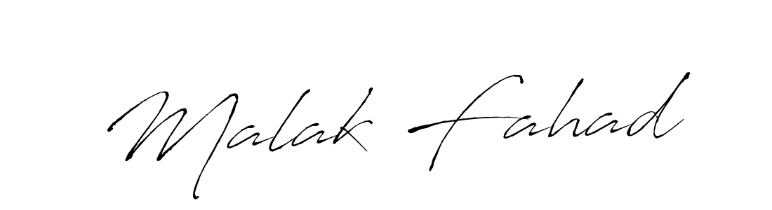 Make a beautiful signature design for name Malak Fahad. Use this online signature maker to create a handwritten signature for free. Malak Fahad signature style 6 images and pictures png
