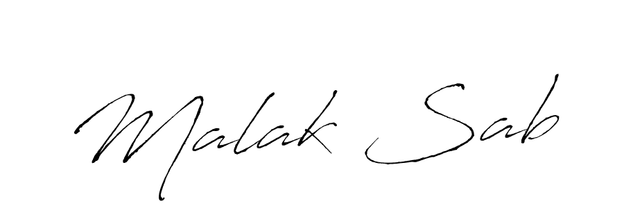 Also we have Malak Sab name is the best signature style. Create professional handwritten signature collection using Antro_Vectra autograph style. Malak Sab signature style 6 images and pictures png