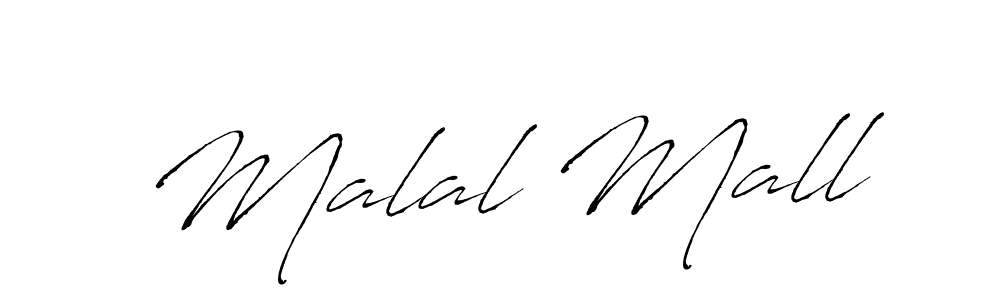 Use a signature maker to create a handwritten signature online. With this signature software, you can design (Antro_Vectra) your own signature for name Malal Mall. Malal Mall signature style 6 images and pictures png