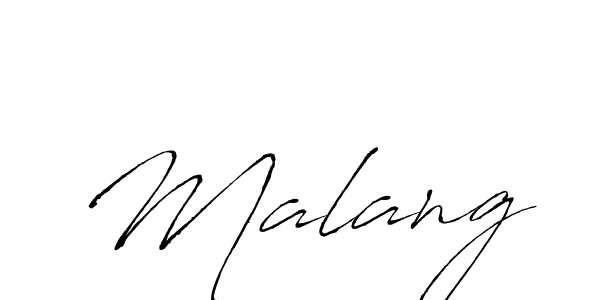 Malang stylish signature style. Best Handwritten Sign (Antro_Vectra) for my name. Handwritten Signature Collection Ideas for my name Malang. Malang signature style 6 images and pictures png