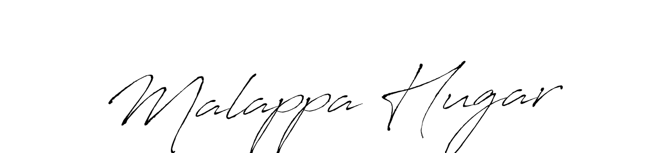 Design your own signature with our free online signature maker. With this signature software, you can create a handwritten (Antro_Vectra) signature for name Malappa Hugar. Malappa Hugar signature style 6 images and pictures png