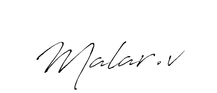 How to make Malar.v name signature. Use Antro_Vectra style for creating short signs online. This is the latest handwritten sign. Malar.v signature style 6 images and pictures png