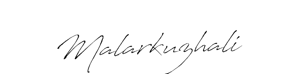 Malarkuzhali stylish signature style. Best Handwritten Sign (Antro_Vectra) for my name. Handwritten Signature Collection Ideas for my name Malarkuzhali. Malarkuzhali signature style 6 images and pictures png