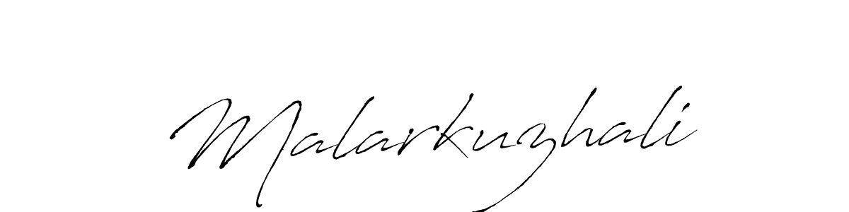 Malarkuzhali stylish signature style. Best Handwritten Sign (Antro_Vectra) for my name. Handwritten Signature Collection Ideas for my name Malarkuzhali. Malarkuzhali signature style 6 images and pictures png