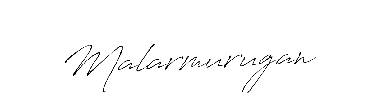 Make a beautiful signature design for name Malarmurugan. With this signature (Antro_Vectra) style, you can create a handwritten signature for free. Malarmurugan signature style 6 images and pictures png