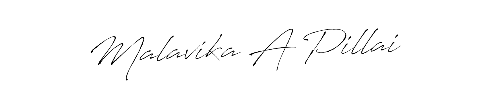 It looks lik you need a new signature style for name Malavika A Pillai. Design unique handwritten (Antro_Vectra) signature with our free signature maker in just a few clicks. Malavika A Pillai signature style 6 images and pictures png