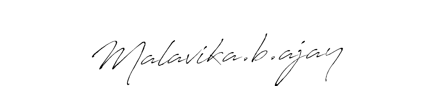 Use a signature maker to create a handwritten signature online. With this signature software, you can design (Antro_Vectra) your own signature for name Malavika.b.ajay. Malavika.b.ajay signature style 6 images and pictures png