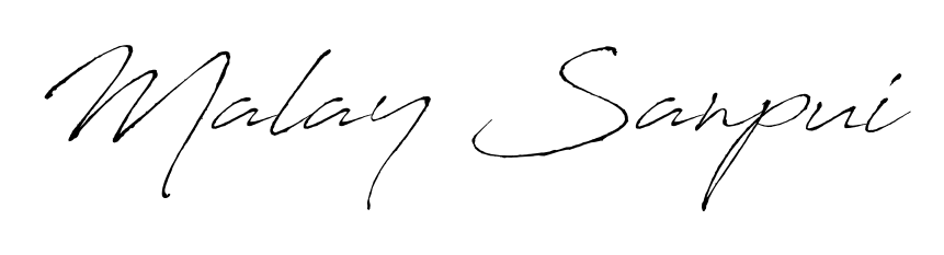 Antro_Vectra is a professional signature style that is perfect for those who want to add a touch of class to their signature. Get Malay Sanpui name fancy signature for free. Malay Sanpui signature style 6 images and pictures png