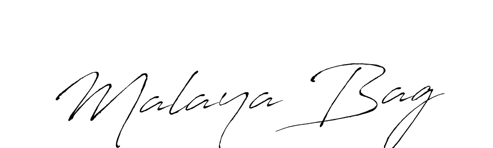 The best way (Antro_Vectra) to make a short signature is to pick only two or three words in your name. The name Malaya Bag include a total of six letters. For converting this name. Malaya Bag signature style 6 images and pictures png