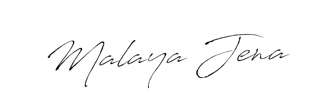 Malaya Jena stylish signature style. Best Handwritten Sign (Antro_Vectra) for my name. Handwritten Signature Collection Ideas for my name Malaya Jena. Malaya Jena signature style 6 images and pictures png