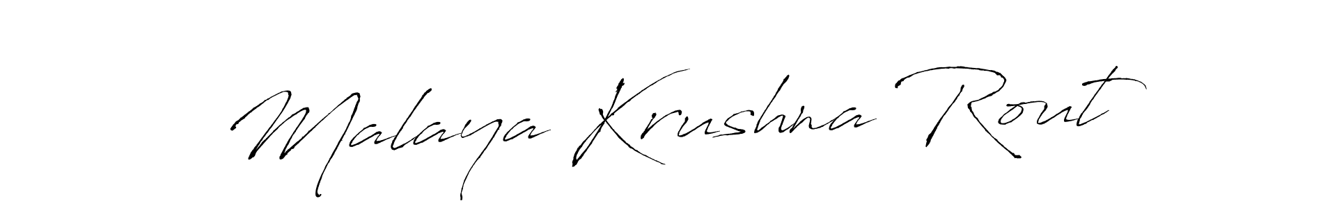 This is the best signature style for the Malaya Krushna Rout name. Also you like these signature font (Antro_Vectra). Mix name signature. Malaya Krushna Rout signature style 6 images and pictures png