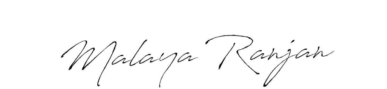 Make a beautiful signature design for name Malaya Ranjan. With this signature (Antro_Vectra) style, you can create a handwritten signature for free. Malaya Ranjan signature style 6 images and pictures png