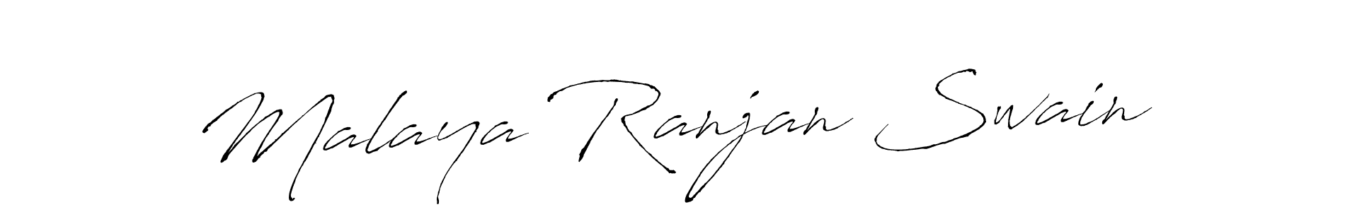 Design your own signature with our free online signature maker. With this signature software, you can create a handwritten (Antro_Vectra) signature for name Malaya Ranjan Swain. Malaya Ranjan Swain signature style 6 images and pictures png