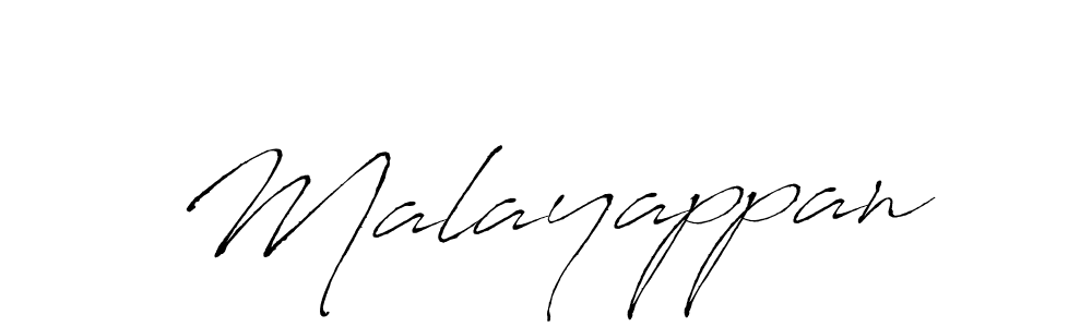 Create a beautiful signature design for name Malayappan. With this signature (Antro_Vectra) fonts, you can make a handwritten signature for free. Malayappan signature style 6 images and pictures png