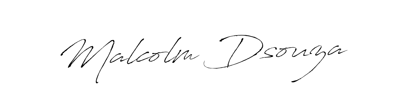 How to make Malcolm Dsouza signature? Antro_Vectra is a professional autograph style. Create handwritten signature for Malcolm Dsouza name. Malcolm Dsouza signature style 6 images and pictures png