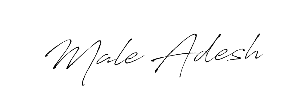 The best way (Antro_Vectra) to make a short signature is to pick only two or three words in your name. The name Male Adesh include a total of six letters. For converting this name. Male Adesh signature style 6 images and pictures png