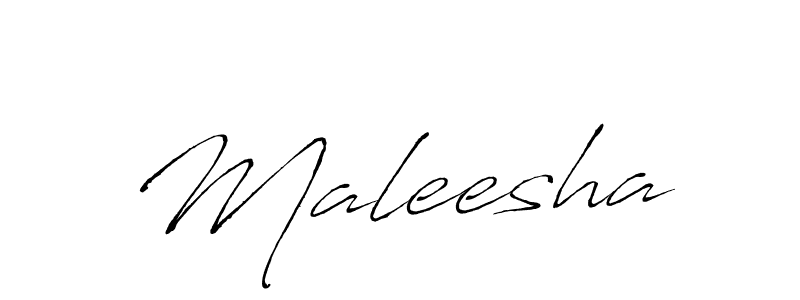 Use a signature maker to create a handwritten signature online. With this signature software, you can design (Antro_Vectra) your own signature for name Maleesha. Maleesha signature style 6 images and pictures png