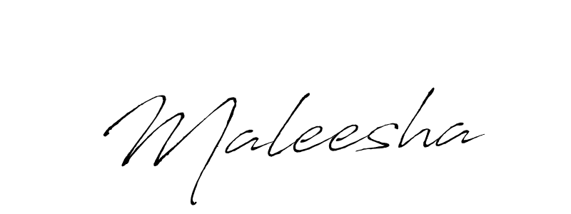 Use a signature maker to create a handwritten signature online. With this signature software, you can design (Antro_Vectra) your own signature for name Maleesha. Maleesha signature style 6 images and pictures png