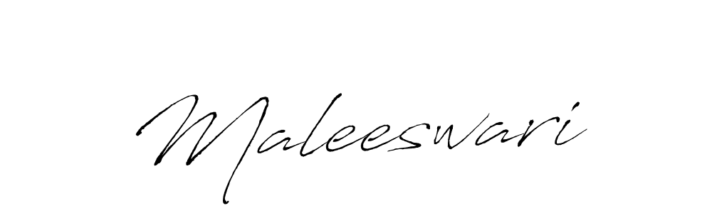 How to make Maleeswari signature? Antro_Vectra is a professional autograph style. Create handwritten signature for Maleeswari name. Maleeswari signature style 6 images and pictures png