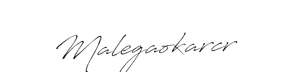 Malegaokarcr stylish signature style. Best Handwritten Sign (Antro_Vectra) for my name. Handwritten Signature Collection Ideas for my name Malegaokarcr. Malegaokarcr signature style 6 images and pictures png