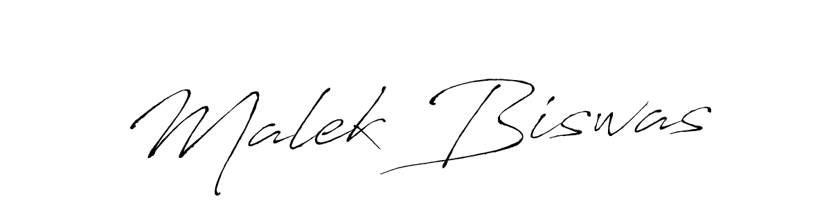 Malek Biswas stylish signature style. Best Handwritten Sign (Antro_Vectra) for my name. Handwritten Signature Collection Ideas for my name Malek Biswas. Malek Biswas signature style 6 images and pictures png