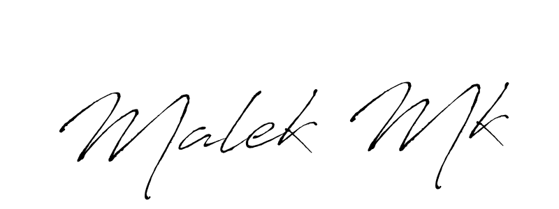 Once you've used our free online signature maker to create your best signature Antro_Vectra style, it's time to enjoy all of the benefits that Malek Mk name signing documents. Malek Mk signature style 6 images and pictures png