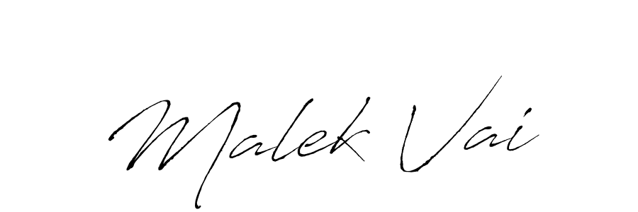 Antro_Vectra is a professional signature style that is perfect for those who want to add a touch of class to their signature. It is also a great choice for those who want to make their signature more unique. Get Malek Vai name to fancy signature for free. Malek Vai signature style 6 images and pictures png