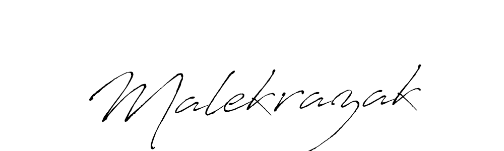 Similarly Antro_Vectra is the best handwritten signature design. Signature creator online .You can use it as an online autograph creator for name Malekrazak. Malekrazak signature style 6 images and pictures png