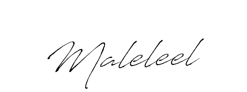 Maleleel stylish signature style. Best Handwritten Sign (Antro_Vectra) for my name. Handwritten Signature Collection Ideas for my name Maleleel. Maleleel signature style 6 images and pictures png