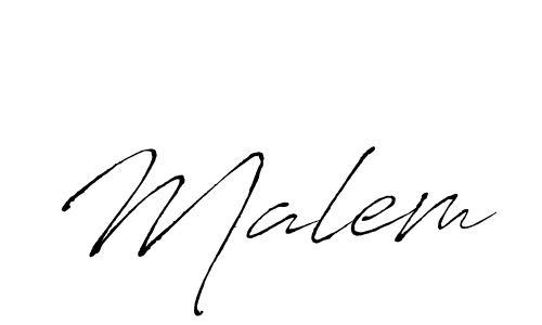 Also we have Malem name is the best signature style. Create professional handwritten signature collection using Antro_Vectra autograph style. Malem signature style 6 images and pictures png