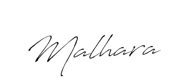 Use a signature maker to create a handwritten signature online. With this signature software, you can design (Antro_Vectra) your own signature for name Malhara. Malhara signature style 6 images and pictures png