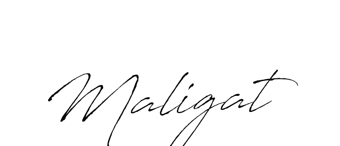 Create a beautiful signature design for name Maligat. With this signature (Antro_Vectra) fonts, you can make a handwritten signature for free. Maligat signature style 6 images and pictures png