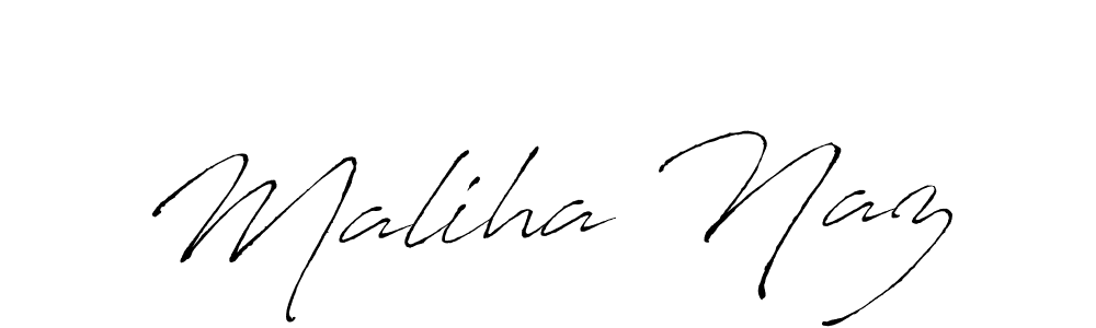 Make a short Maliha Naz signature style. Manage your documents anywhere anytime using Antro_Vectra. Create and add eSignatures, submit forms, share and send files easily. Maliha Naz signature style 6 images and pictures png