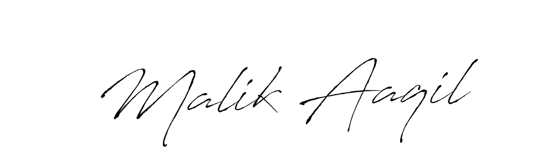 Make a beautiful signature design for name Malik Aaqil. Use this online signature maker to create a handwritten signature for free. Malik Aaqil signature style 6 images and pictures png