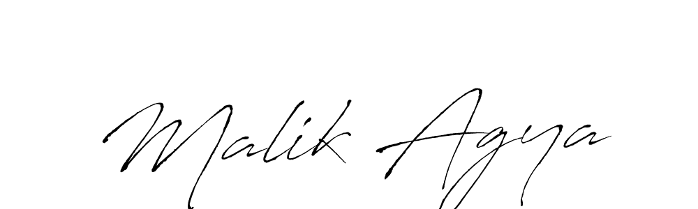 Make a beautiful signature design for name Malik Agya. Use this online signature maker to create a handwritten signature for free. Malik Agya signature style 6 images and pictures png