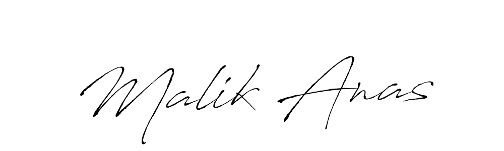 Malik Anas stylish signature style. Best Handwritten Sign (Antro_Vectra) for my name. Handwritten Signature Collection Ideas for my name Malik Anas. Malik Anas signature style 6 images and pictures png