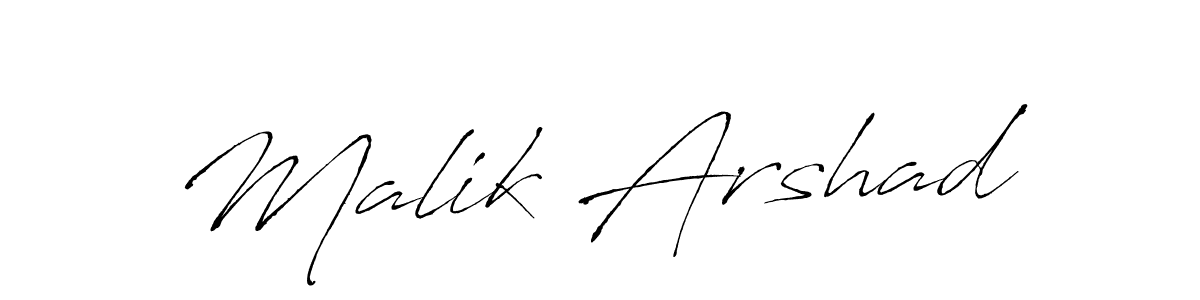 Similarly Antro_Vectra is the best handwritten signature design. Signature creator online .You can use it as an online autograph creator for name Malik Arshad. Malik Arshad signature style 6 images and pictures png