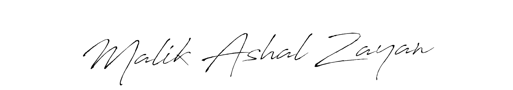 Use a signature maker to create a handwritten signature online. With this signature software, you can design (Antro_Vectra) your own signature for name Malik Ashal Zayan. Malik Ashal Zayan signature style 6 images and pictures png